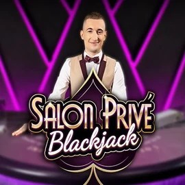 Blackjack Salon Privé by Ezugi, showcased at vipluckcasino.eu – game logo