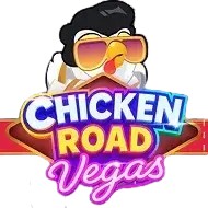 Chicken Road Vegas game by InOut – logo hosted on VipLuck Casino