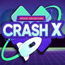 Crash X logo – Casino Games by Turbo Games at VipLuck Casino