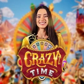 Play the Crazy Time slot by Evolution on VipLuck Casino