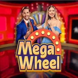 Official Live Casino logo: Mega Wheel by Pragmatic Play at VipLuck Casino