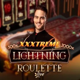 XXXtreme Lightning Roulette logo by Evolution at VipLuck Casino